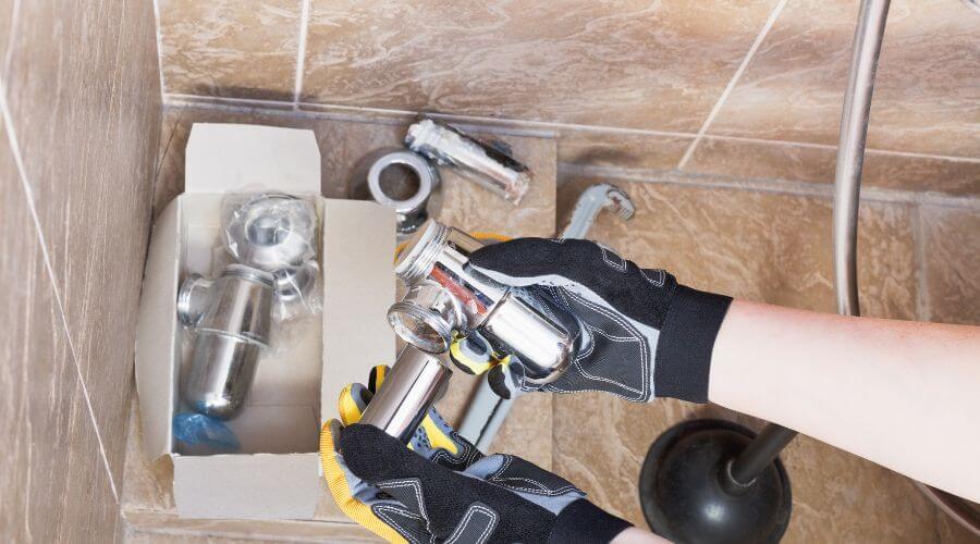 Professional gutter cleaning in Milford, KS